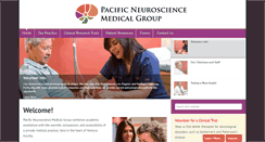 Desktop Screenshot of pacificneuroscience.com